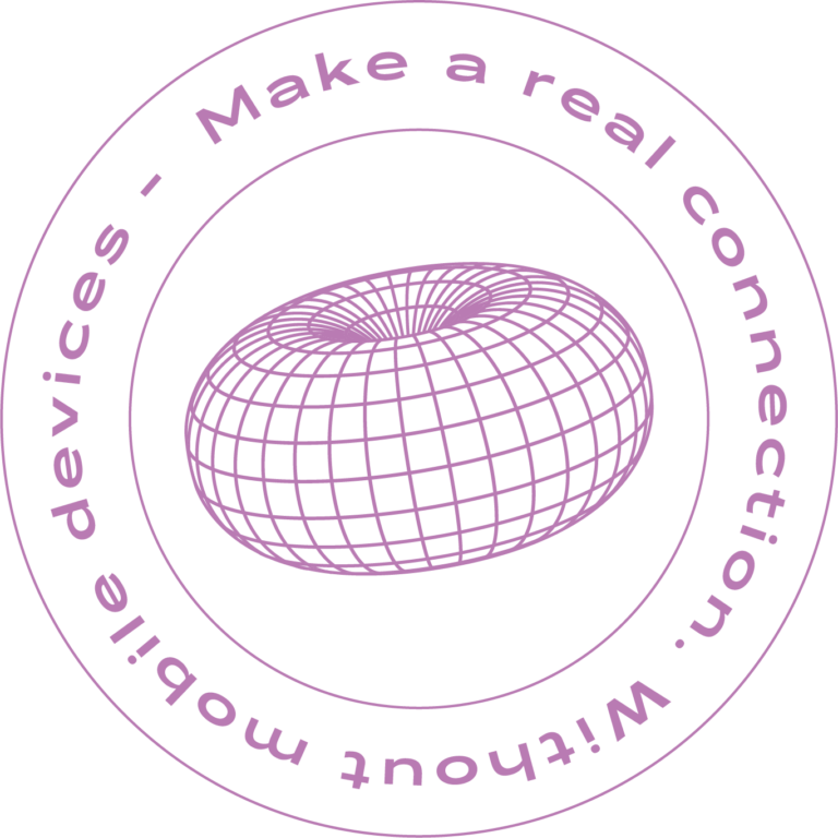 Make real connections without mobile devices